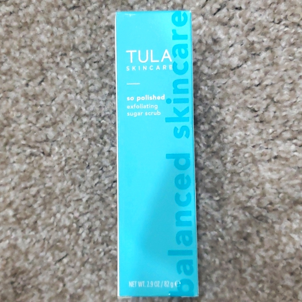 Tula so polished exfoliating scrub